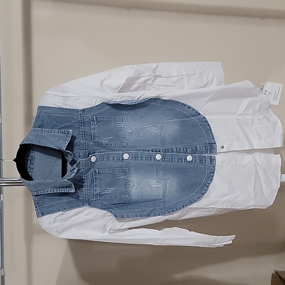 Denim inspired polo - Picture 3 of 5